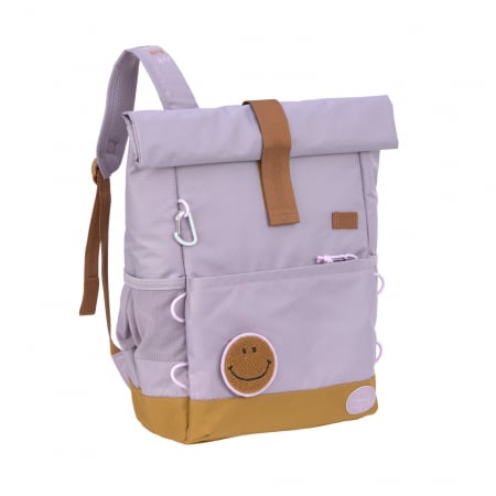 Ghiozdane si rucsace copii - Rucsac Medium Rolltop, Little Gang Lilac