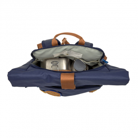 Rucsac Medium Rolltop, Little Gang Navy [2]