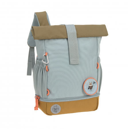 DE SEZON - Rucsac Mini Rolltop - light blue