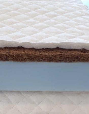 CAMERA COPILULUI - Saltea cocos/ortostructura 127 x 62 x h10cm husa detașabilă