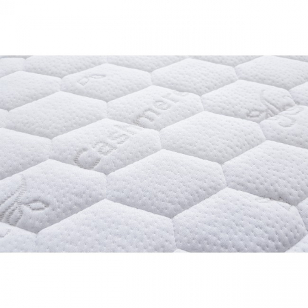 Saltea patut 120x60x10 cm, Cocos 6 cm Latex 3 cm cu husa detasabila Bumbac Cashmere, [2]