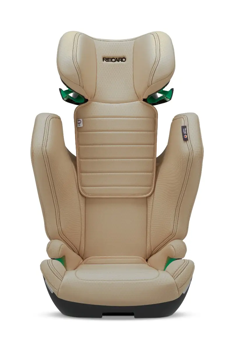 caun Auto cu Isofix Recaro Axion 1 R129, 3–12 ani, Elegant Beige – Siguranță & Confort German [4]