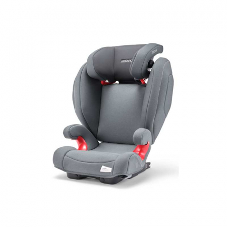 BEBE LA PLIMBARE - Scaun Auto Monza Nova 2 Seatfix Prime Silent Grey 3-12 ani