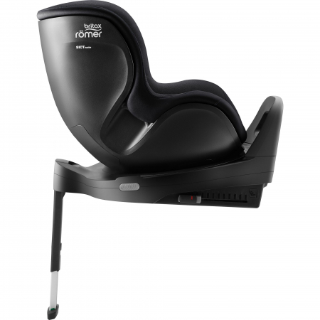 Scaun auto pentru copii Britax Römer, rotativ, 0 luni-4 ani, 40-105 cm, 0-19 kg, Isofix, DUALFIX PRO Carbon Black [4]
