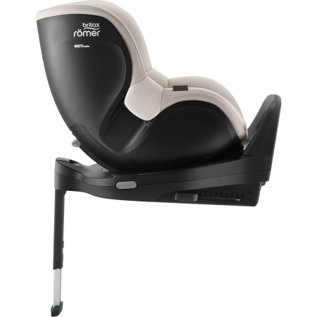Scaun auto pentru copii Britax Römer, rotativ, cu bază ISOFIX, 0 luni-4 ani, 40-105 cm, 0-19 kg, Isofix, DUALFIX PRO Soft Taupe [4]