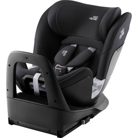 Scaun auto pentru copii Britax Römer, rotativ, cu bază ISOFIX, 0 luni-7 ani, 40-125 cm, Isofix, SWIVEL 2 Culoare: Space Black [1]