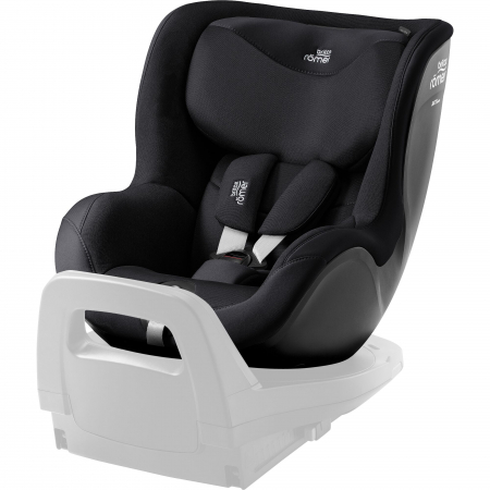 Scaun auto pentru copii Britax Römer, rotativ, fără bază ISOFIX, 3 luni-4 ani, 61-105 cm, 0-18 kg, DUALFIX 5Z Carbon Black [2]