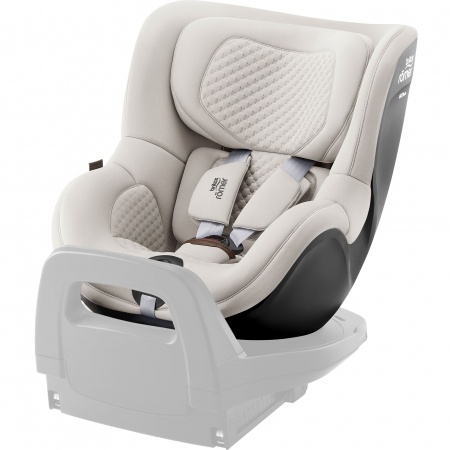 Scaun auto pentru copii Britax Römer, rotativ, fără bază ISOFIX, 3 luni-4 ani, 61-105 cm, 0-18 kg, DUALFIX 5Z  Soft Taupe [1]