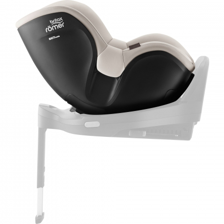 Scaun auto pentru copii Britax Römer, rotativ, fără bază ISOFIX, 3 luni-4 ani, 61-105 cm, 0-18 kg, DUALFIX 5Z  Soft Taupe [3]