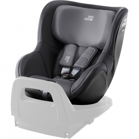 Scaun auto pentru copii Britax Römer, rotativ fără baza isofix, 3 luni-4 ani, 61-105 cm, 0-18 kg, DUALFIX 5Z Midnight Grey [1]
