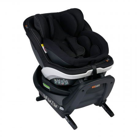 Scaune rotative - Scaun auto rotativ iZi Turn B i-Size - Premium Black Car Interior