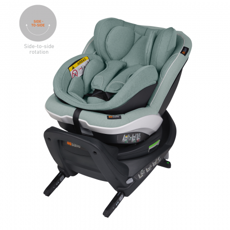 Scaun auto rotativ iZi Twist B i-Size (0-4 ani) - Sea Green Mélange [3]