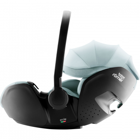 Scaun auto tip scoică pentru copii cu bază ISOFIX inclusă, Britax Römer, reclinabil, 0-15 luni, 40-85 cm, 0-13 kg, BABY-SAFE PRO  Teak [5]