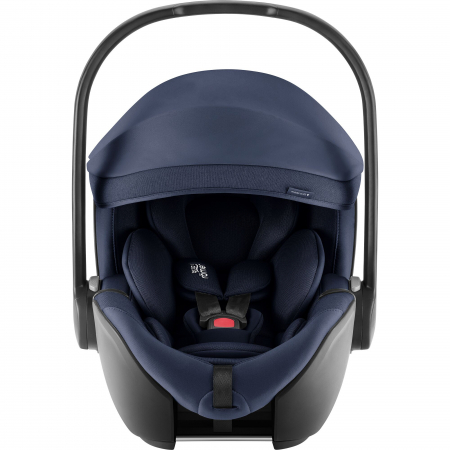 Scaun auto tip scoică pentru copii cu bază ISOFIX inclusă, Britax Römer, reclinabil, 0-15 luni, 40-85 cm, 0-13 kg, BABY-SAFE PRO  Night Blue [4]