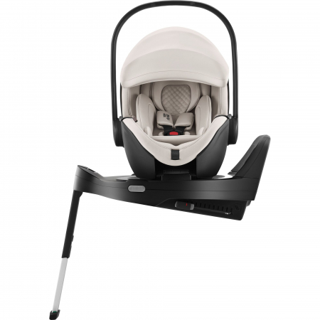 Britax Roemer - Scaun auto tip scoică pentru copii cu bază ISOFIX inclusă, Britax Römer, reclinabil, 0-15 luni, 40-85 cm, 0-13 kg, BABY-SAFE PRO Soft Taupe