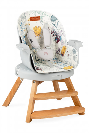 Scaun de masa rotativ, Momi Woodi - Flowers [1]