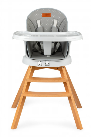 Scaun de masa rotativ, Momi Woodi- Grey [1]