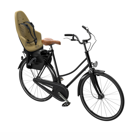 Scaun pentru copii, Thule Yepp 2 Maxi Fennel Tan Rack mounted, cu montare pe bicicleta in spate [1]