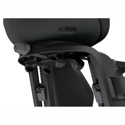 Scaun pentru copii, Thule Yepp Nexxt 2 Maxi Midnight Black Rack mounted, cu montare pe bicicleta in spate [3]
