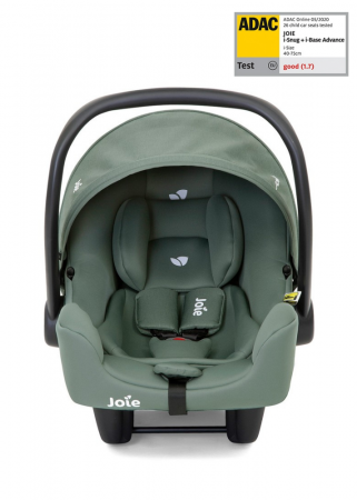 Joie - Scoica auto i-Snug 2 cu tetiera reglabila, 40-75 cm, Laurel, testata ADAC si certificata R129 [3]