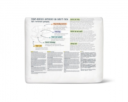 Scutece Hipoalergenice Eco Kit&Kin, Marimea 3, 6-10 kg , 32 buc [1]