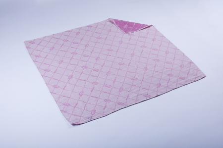 Set 2 Scutece Multifunctionale, 70x70 cm, Casmir vegetal, Orange & Purple [2]