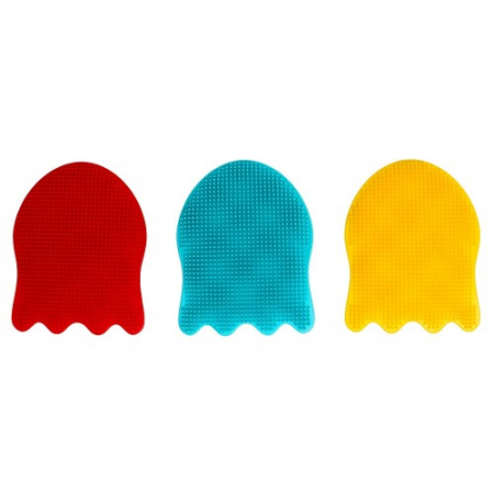 Accesorii baita - Set 3 bucati burete baie bebe din silicon Ubbi