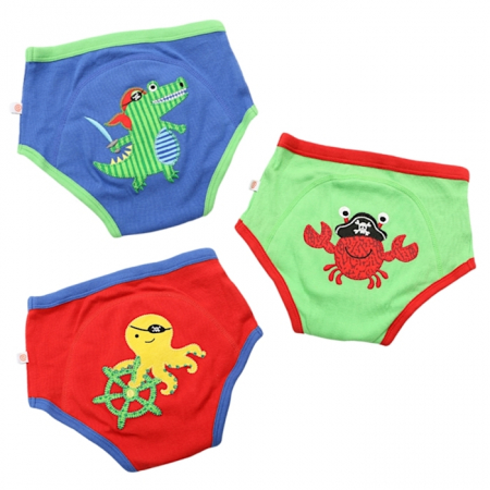 Set 3 Chilotei Antrenament, Zoocchini, Baiat, 2-3 ani, 100% Bumbac Organic, Pirates [0]