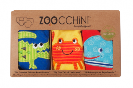 Set 3 Chilotei Antrenament, Zoocchini, Baiat, 3-4 ani, 100% Bumbac Organic, Ocean [0]