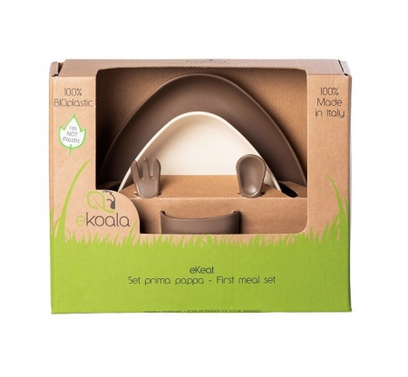 Set de masa Prima Pappa, eKoala, BIOplastic, Brown [0]