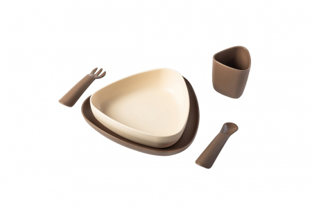 Set de masa Prima Pappa, eKoala, BIOplastic, Brown [1]
