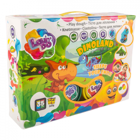 Set de modelat plastilina, Lovin'Do - DINO LAND [0]