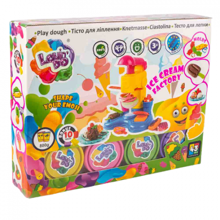 Plastilina - Set de modelat plastilina, Lovin'Do - ICE CREAM FACTORY