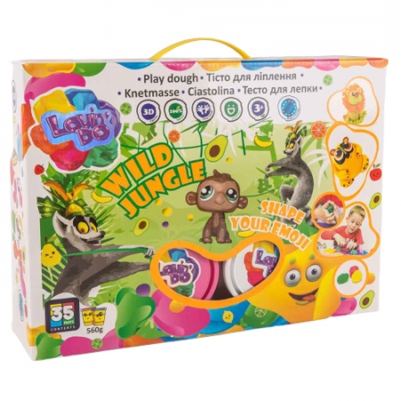 Set de modelat plastilina, Lovin'Do - WILD JUNGLE [0]
