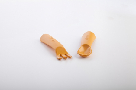 Set lingurita si furculita, eKoala, BIOplastic, Orange [3]
