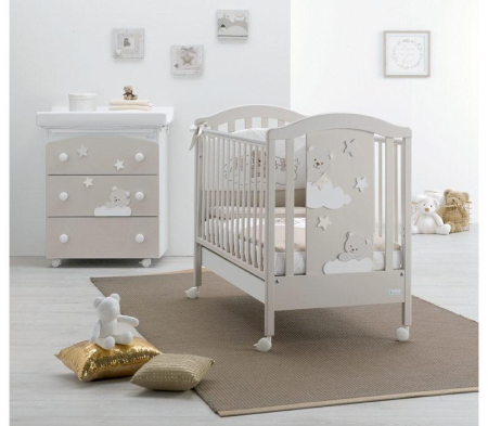 Patuturi Multifunctionale - Set  Mars Avana 2 piese: patut și comoda Azzurra Design