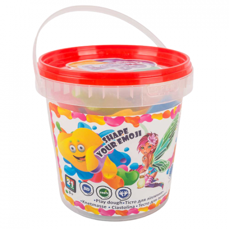 Plastilina - Set plastilina 100% ECO, Lovin'Do - 15 culori, 375gr si accesorii de modelaj - Model 1