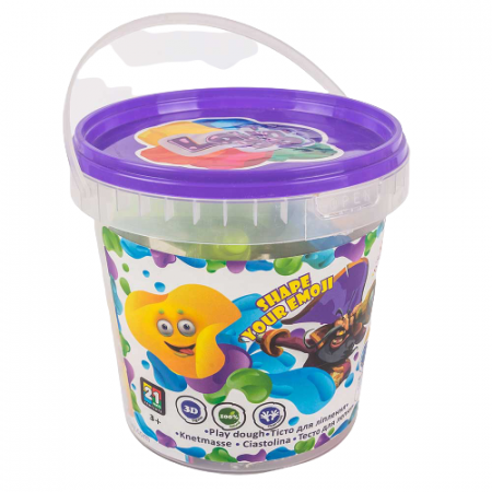 Plastilina - Set plastilina 100% ECO, Lovin'Do - 15 culori, 375gr si accesorii de modelaj - Model 3
