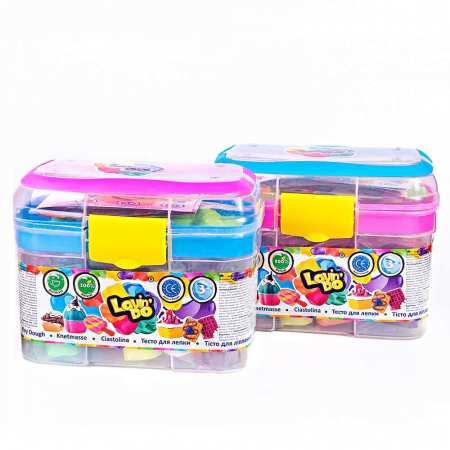 Set plastilina 100% ECO, Lovin'Do  - 22 culori si forme de modelaj [1]