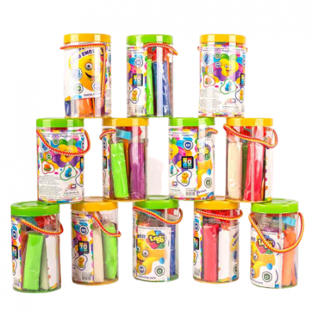 Set plastilina 100% ECO, Lovin'Do - 6 culori si forme de modelaj [1]