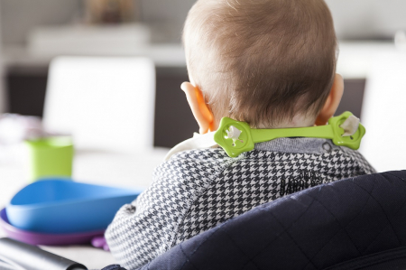 Set suport de prindere baveta, eKoala, Orange/Purple [5]