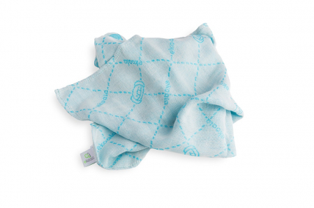 Set Swaddle si suport de prindere baveta, eKoala, Blue [3]
