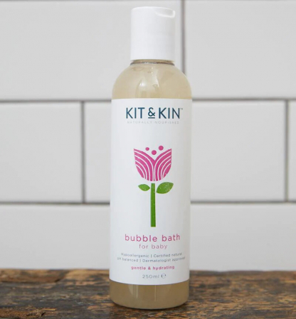 SPUMA DE BAIE NATURALA PENTRU BEBELUSI KIT&KIN 250ML [2]