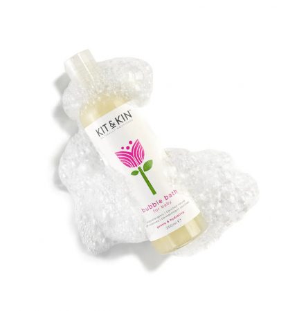 SPUMA DE BAIE NATURALA PENTRU BEBELUSI KIT&KIN 250ML [3]