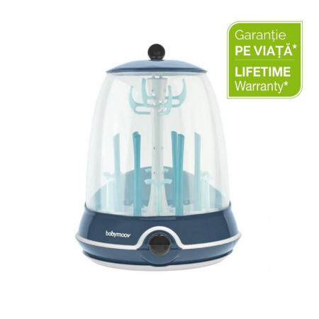 Roboti preparare hrana - Sterilizator electric si uscator de biberoane 2 in 1 Turbo (+)
