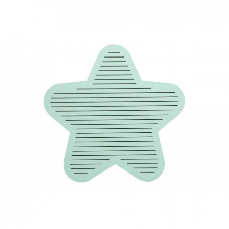 Tabla decorativa steluta bebelusi cu litere pentru personalizare [4]