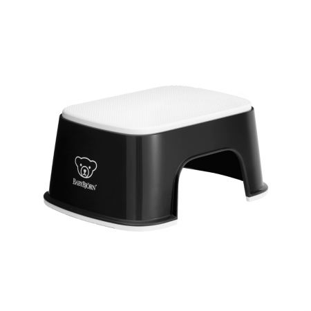 Inaltatoare - Treapta inaltator pentru baie – Step Stool – Black / White