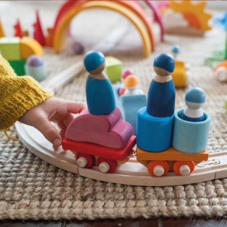 Trenulet modular pentru copii, Grimms [3]