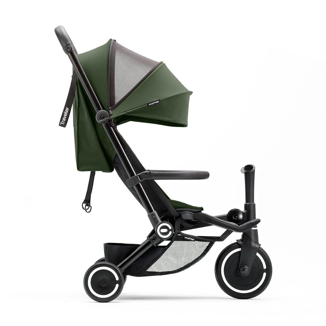 Casti de protectie - Tricicletă multifuncțională, 4 in 1, SmartTrike Traveler Culoare: Olive