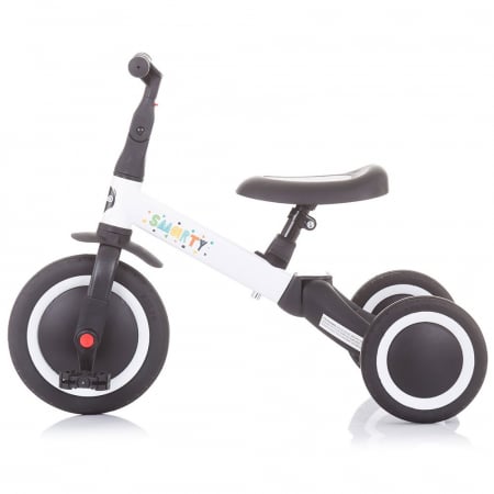 Tricicleta si bicicleta Smarty 2 in 1 red, tricicleta pentru copii, Chipolino [3]